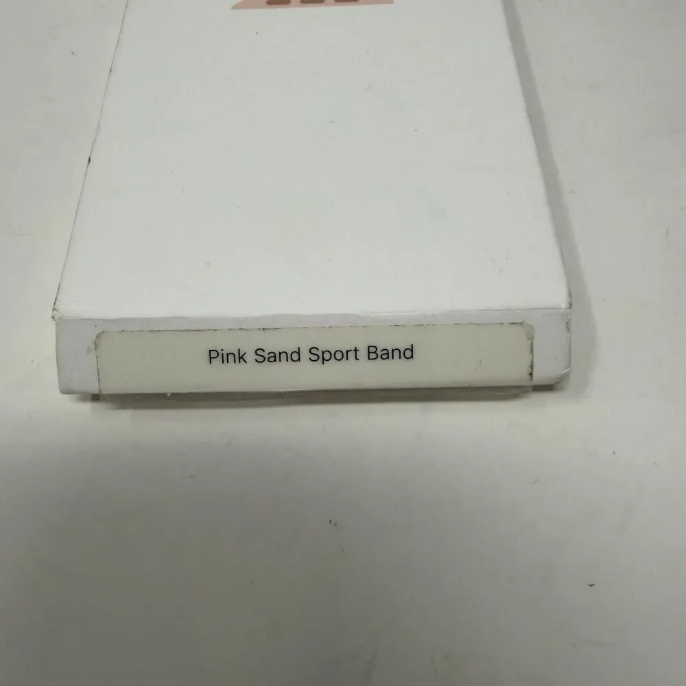 Apple Watch Sport Band Pink Sand 40MM Watch SE 40mm Silicone S/M and M/L